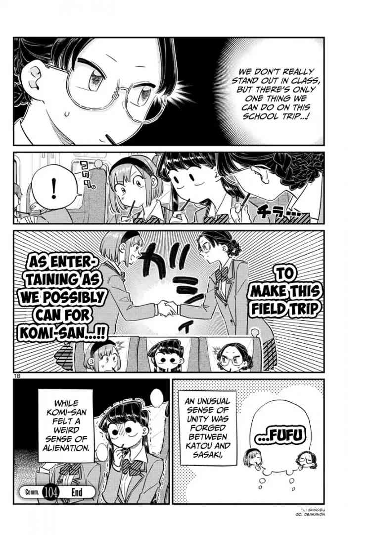 KOMI-SAN WA KOMYUSHOU DESU Chapter 104 - Page 11