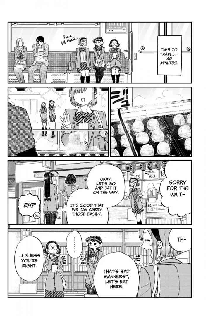 KOMI-SAN WA KOMYUSHOU DESU Chapter 108 - Page 8