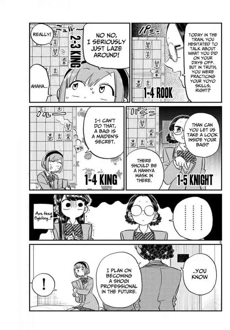 KOMI-SAN WA KOMYUSHOU DESU Chapter 111 - Page 5