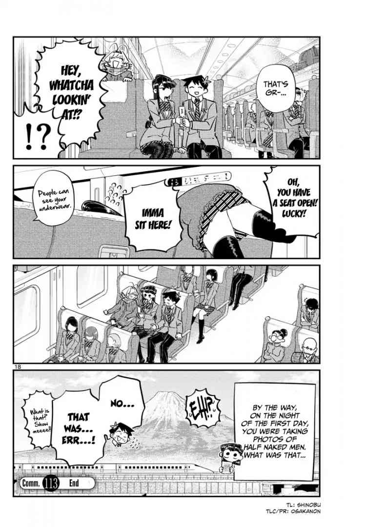 KOMI-SAN WA KOMYUSHOU DESU Chapter 113 - Page 18