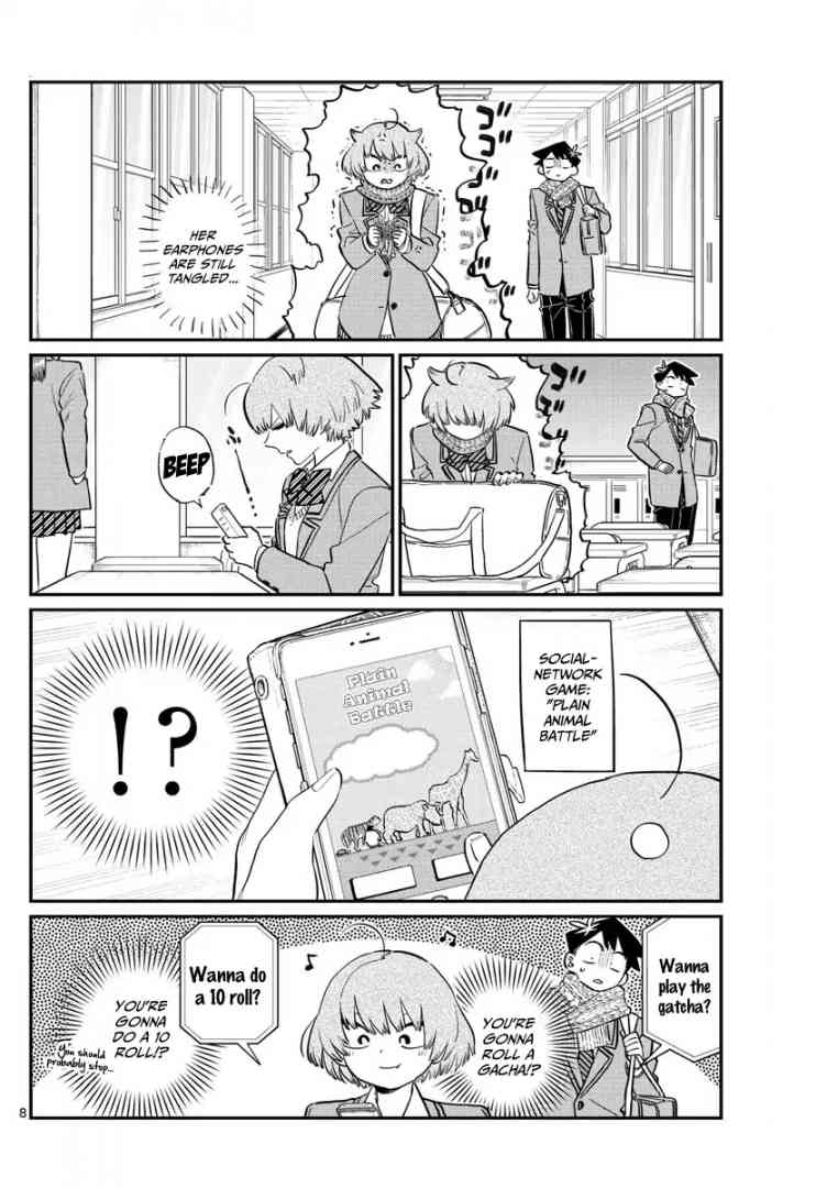 KOMI-SAN WA KOMYUSHOU DESU Chapter 121 - Page 8