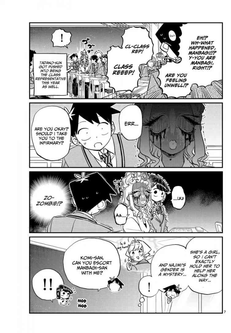 KOMI-SAN WA KOMYUSHOU DESU Chapter 132 - Page 7