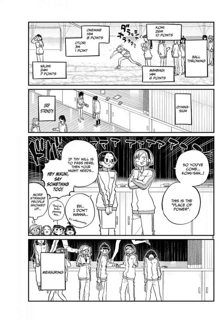 KOMI-SAN WA KOMYUSHOU DESU Chapter 137 - Page 9