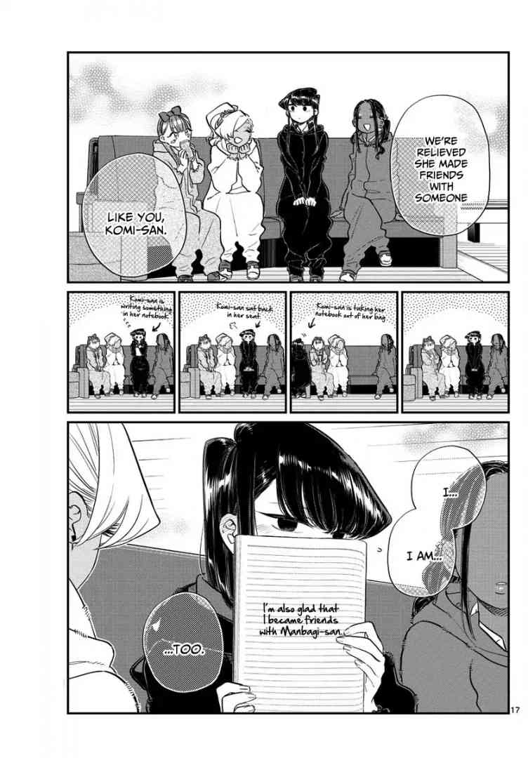 KOMI-SAN WA KOMYUSHOU DESU Chapter 140 - Page 17