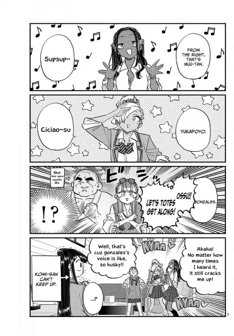KOMI-SAN WA KOMYUSHOU DESU Chapter 140 - Page 7