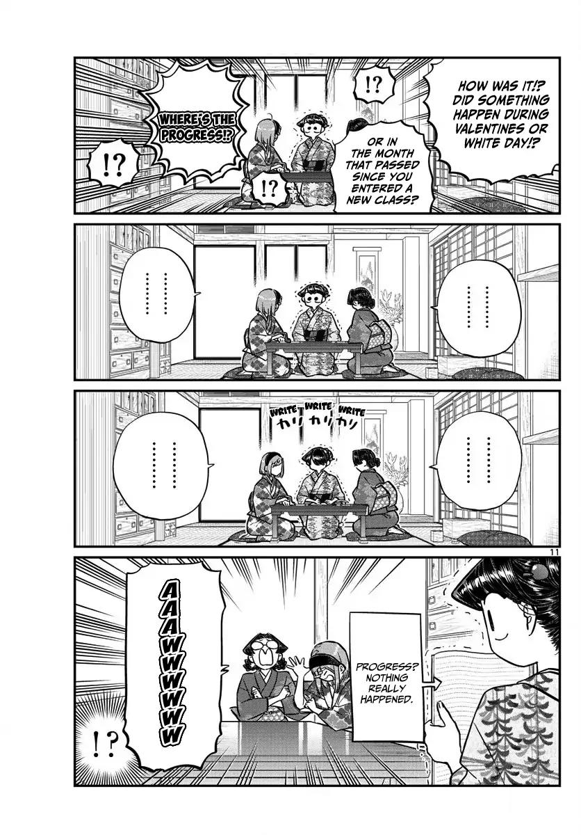 KOMI-SAN WA KOMYUSHOU DESU Chapter 149 - Page 11