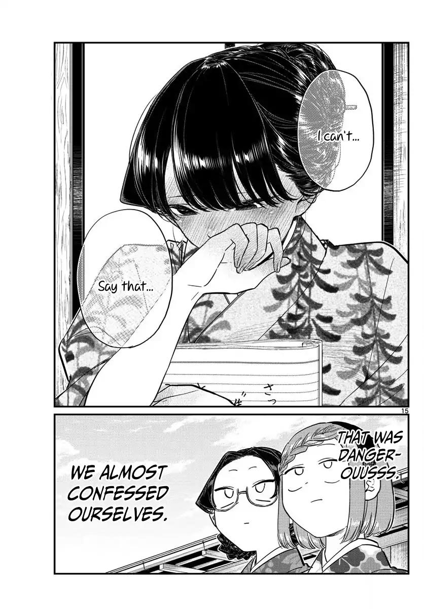 KOMI-SAN WA KOMYUSHOU DESU Chapter 149 - Page 15
