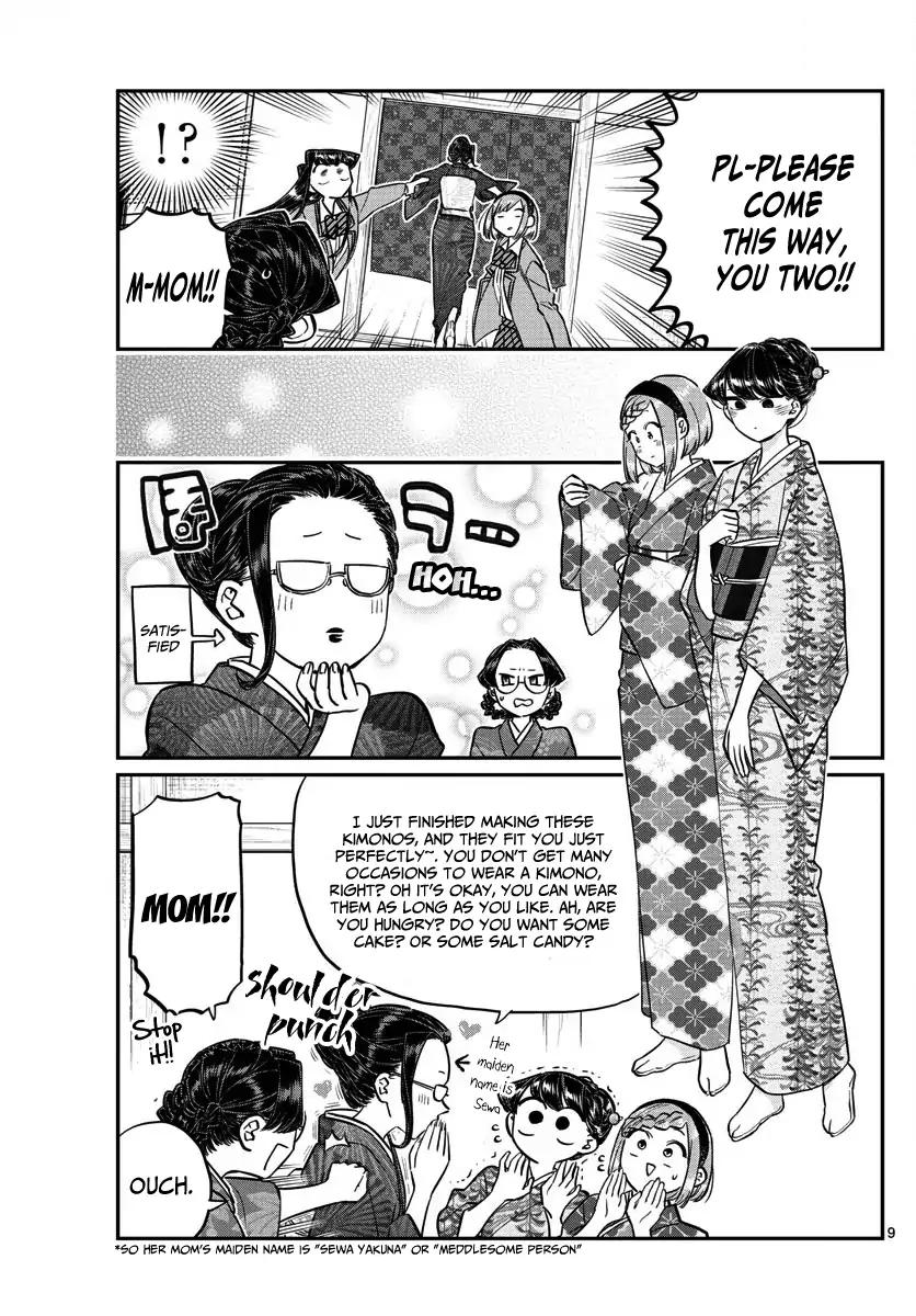 KOMI-SAN WA KOMYUSHOU DESU Chapter 149 - Page 9