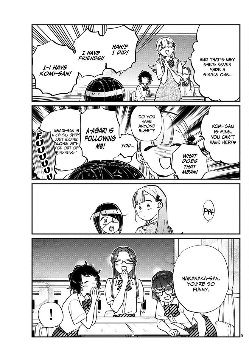 KOMI-SAN WA KOMYUSHOU DESU Chapter 156 - Page 9