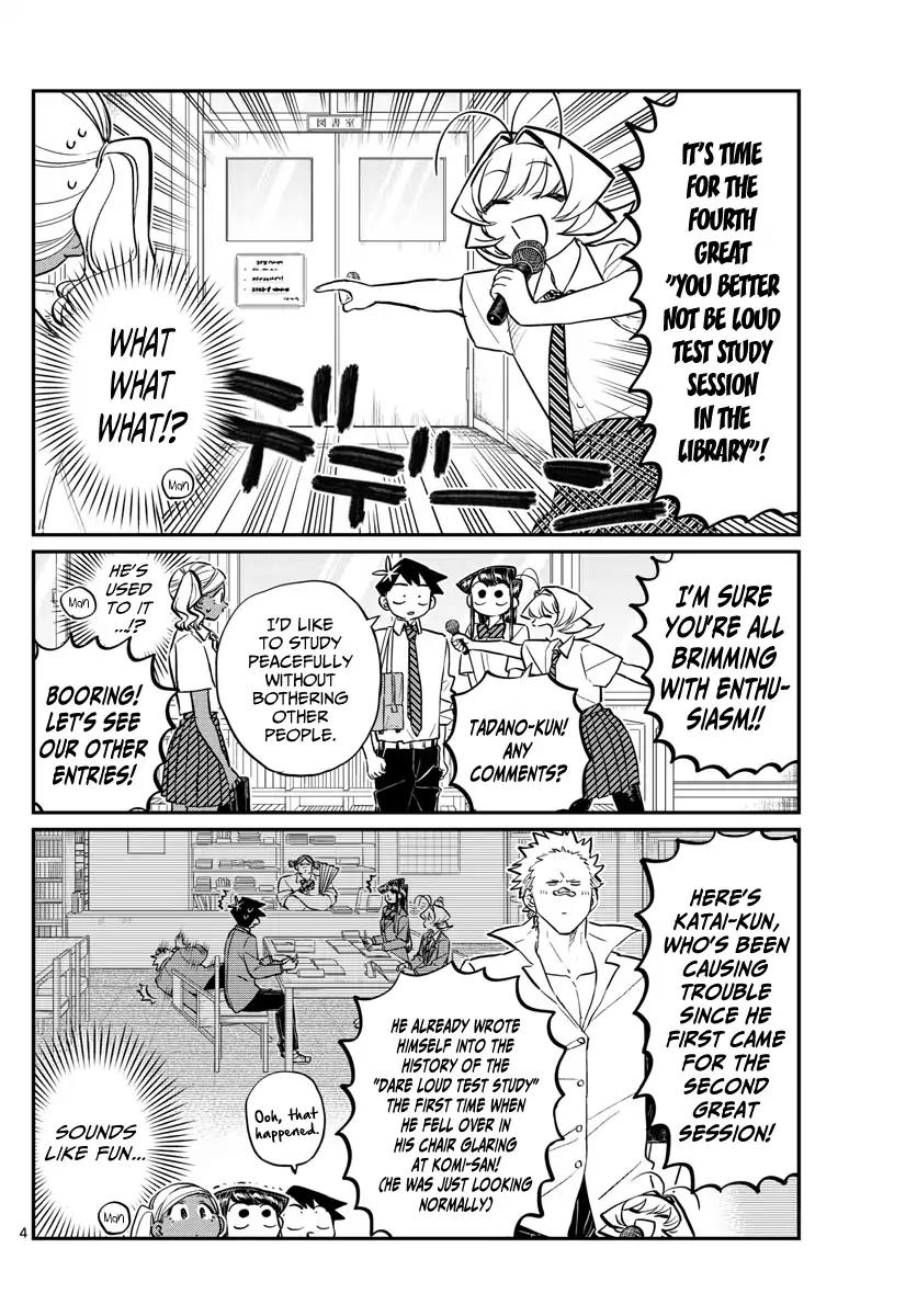 KOMI-SAN WA KOMYUSHOU DESU Chapter 159 - Page 4