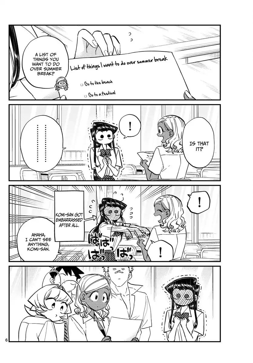 KOMI-SAN WA KOMYUSHOU DESU Chapter 160 - Page 6