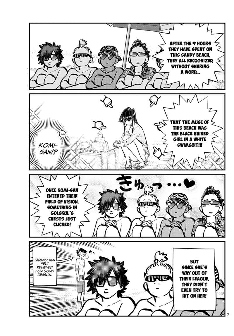 KOMI-SAN WA KOMYUSHOU DESU Chapter 165 - Page 7