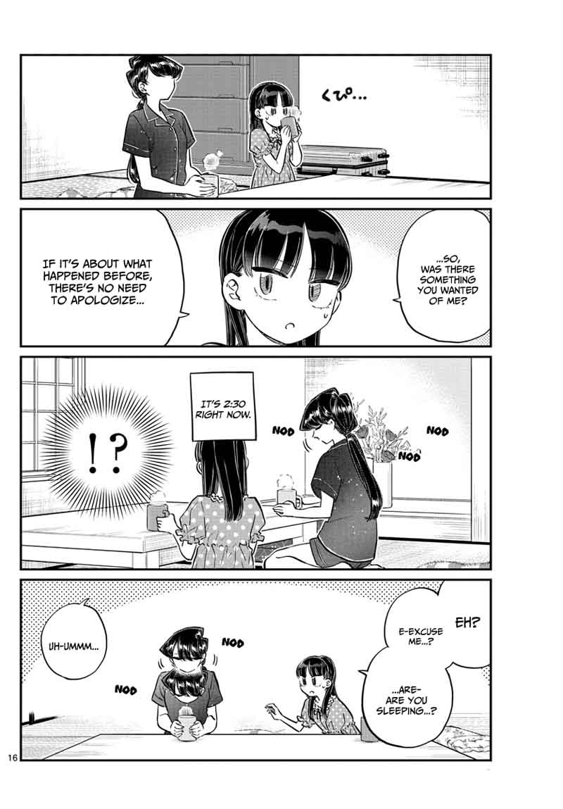 KOMI-SAN WA KOMYUSHOU DESU Chapter 168 - Page 16