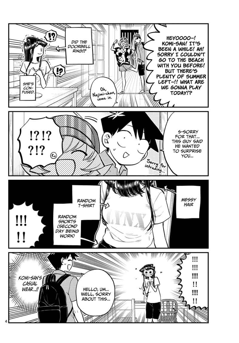 KOMI-SAN WA KOMYUSHOU DESU Chapter 170 - Page 4