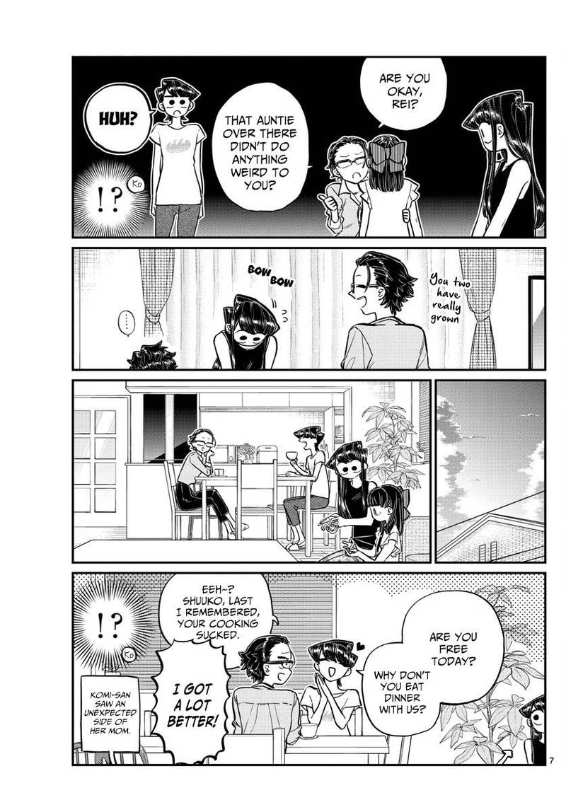 KOMI-SAN WA KOMYUSHOU DESU Chapter 177 - Page 7