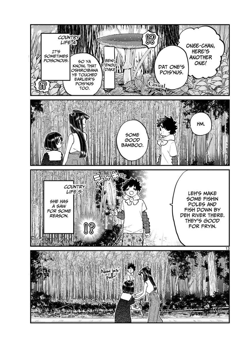 KOMI-SAN WA KOMYUSHOU DESU Chapter 184 - Page 13