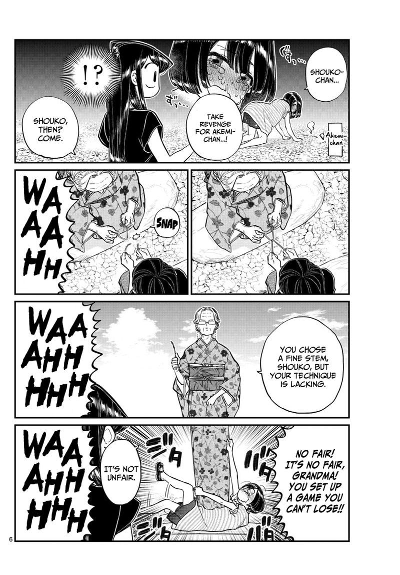 KOMI-SAN WA KOMYUSHOU DESU Chapter 185 - Page 6