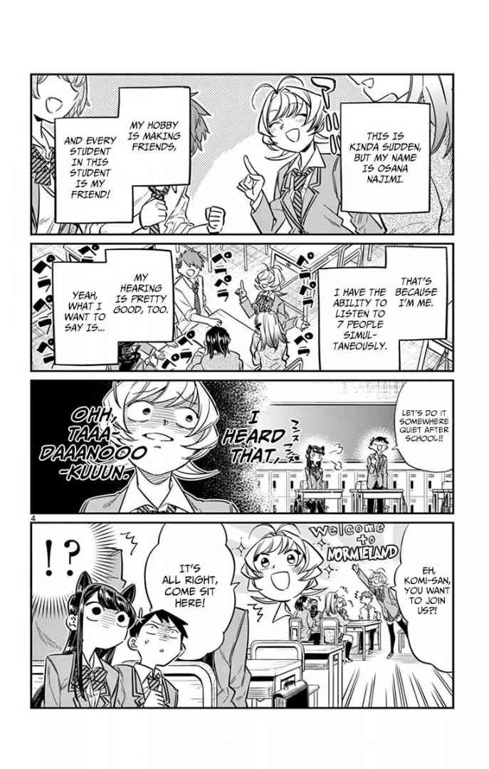 KOMI-SAN WA KOMYUSHOU DESU Chapter 19 - Page 4