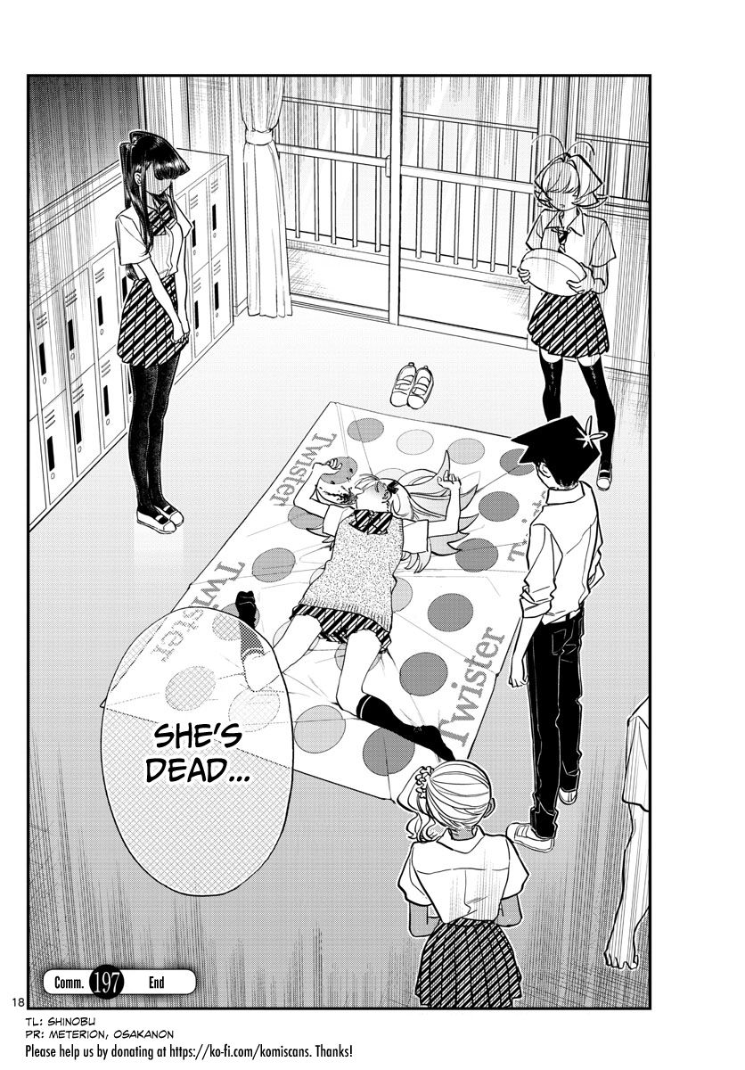 KOMI-SAN WA KOMYUSHOU DESU Chapter 197 - Page 5