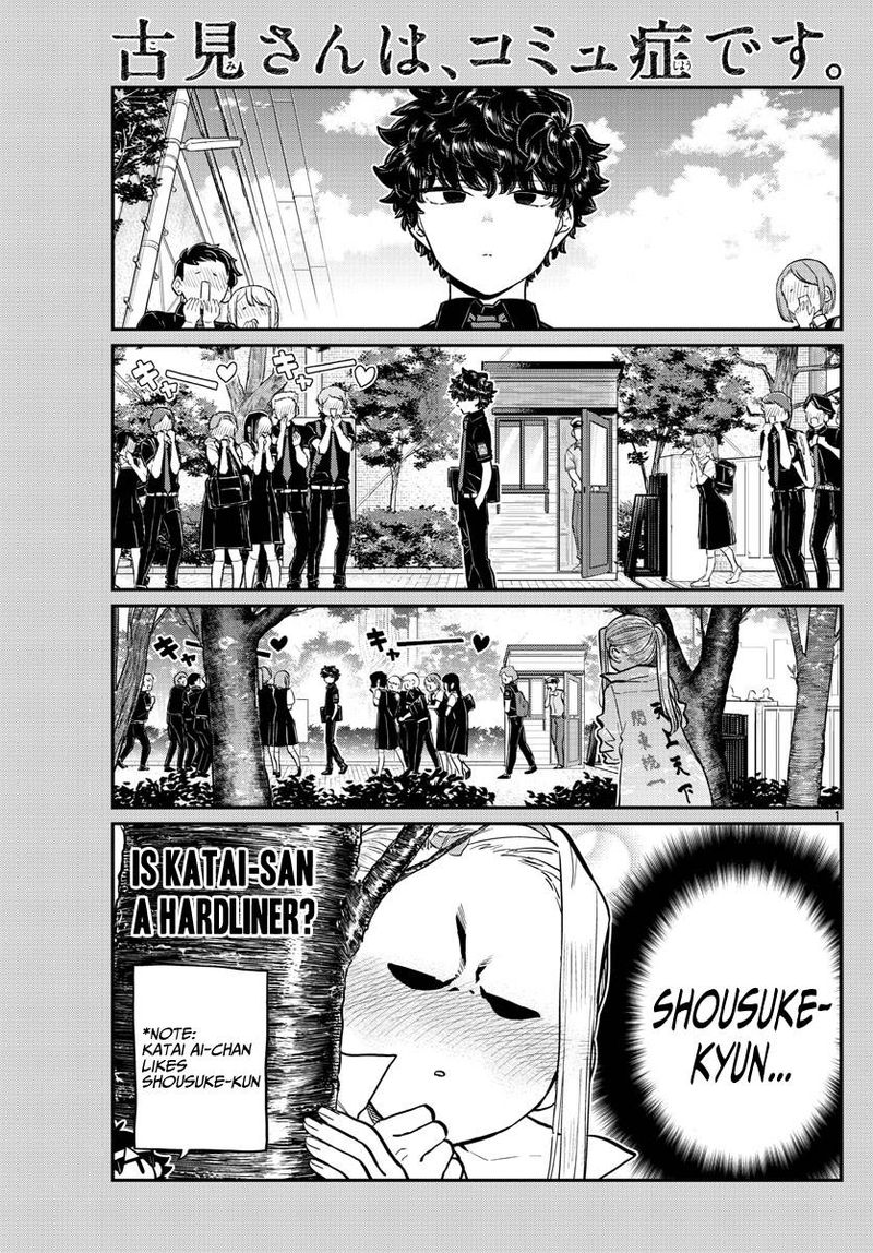 KOMI-SAN WA KOMYUSHOU DESU Chapter 198 - Page 4