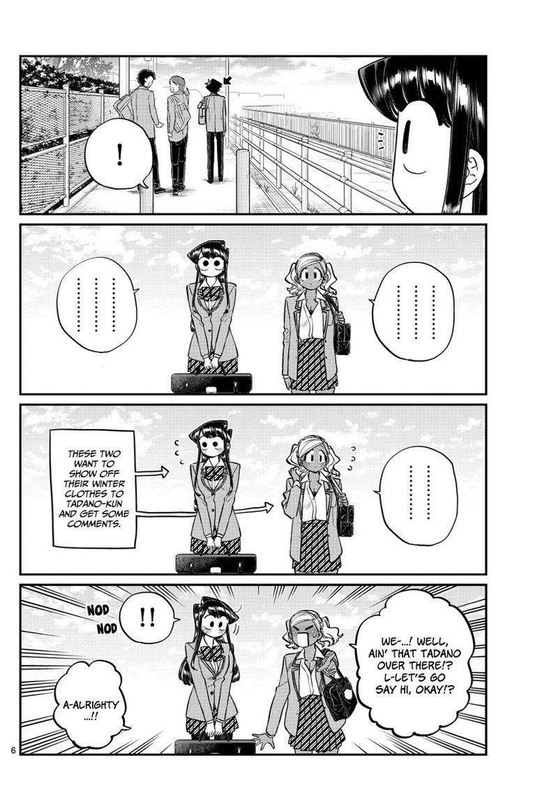 KOMI-SAN WA KOMYUSHOU DESU Chapter 219 - Page 6