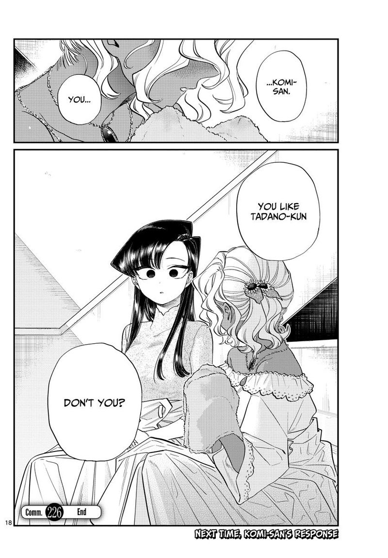 KOMI-SAN WA KOMYUSHOU DESU Chapter 226 - Page 17