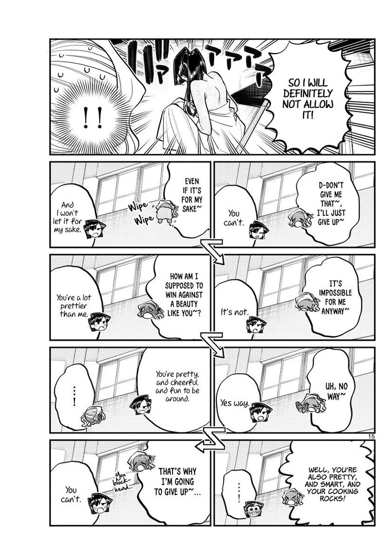 KOMI-SAN WA KOMYUSHOU DESU Chapter 228 - Page 15