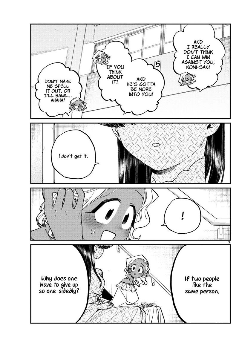 KOMI-SAN WA KOMYUSHOU DESU Chapter 228 - Page 7