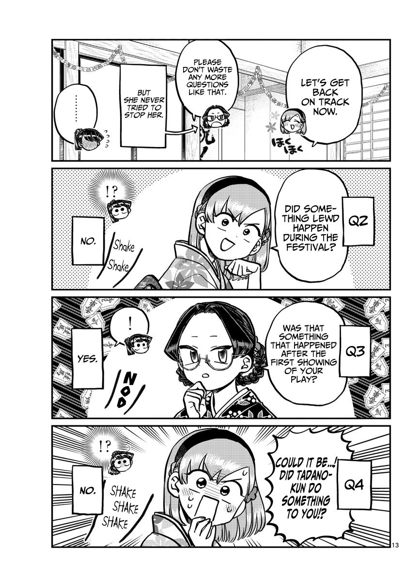 KOMI-SAN WA KOMYUSHOU DESU Chapter 245 - Page 13