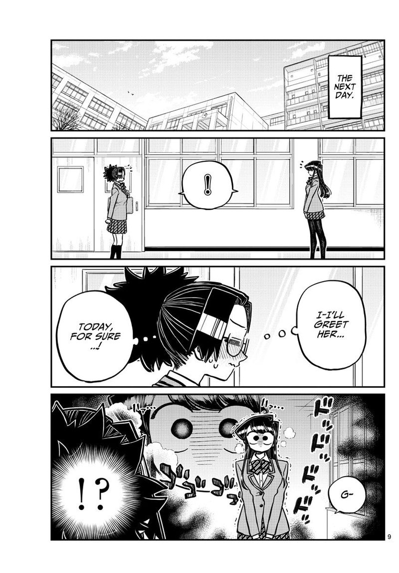 KOMI-SAN WA KOMYUSHOU DESU Chapter 247 - Page 9