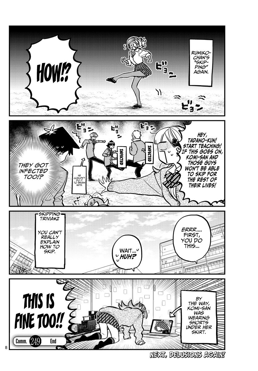 KOMI-SAN WA KOMYUSHOU DESU Chapter 249 - Page 8