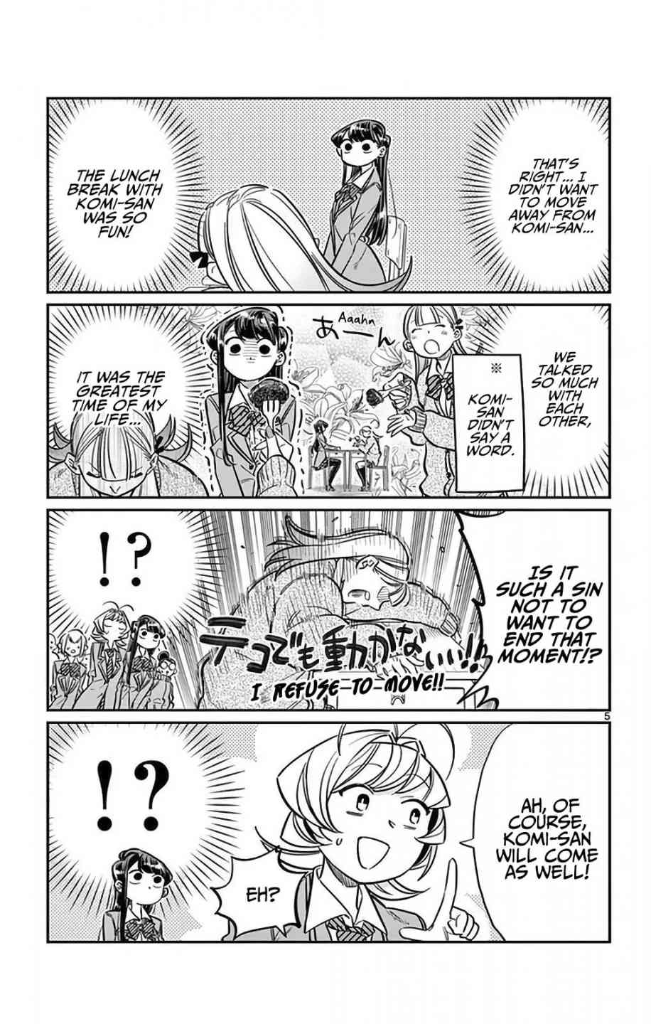 KOMI-SAN WA KOMYUSHOU DESU Chapter 25 - Page 5