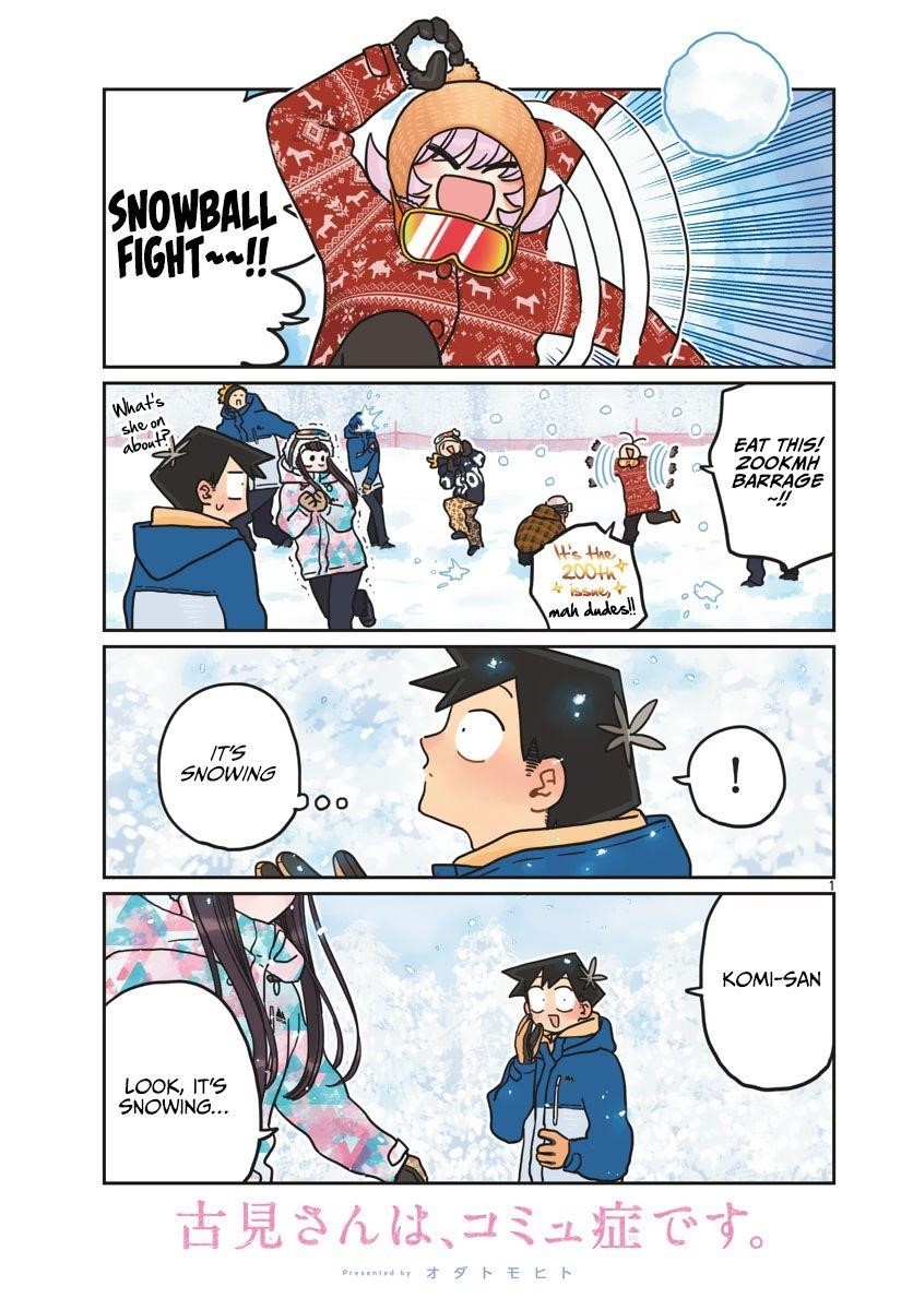 KOMI-SAN WA KOMYUSHOU DESU Chapter 262 - Page 1