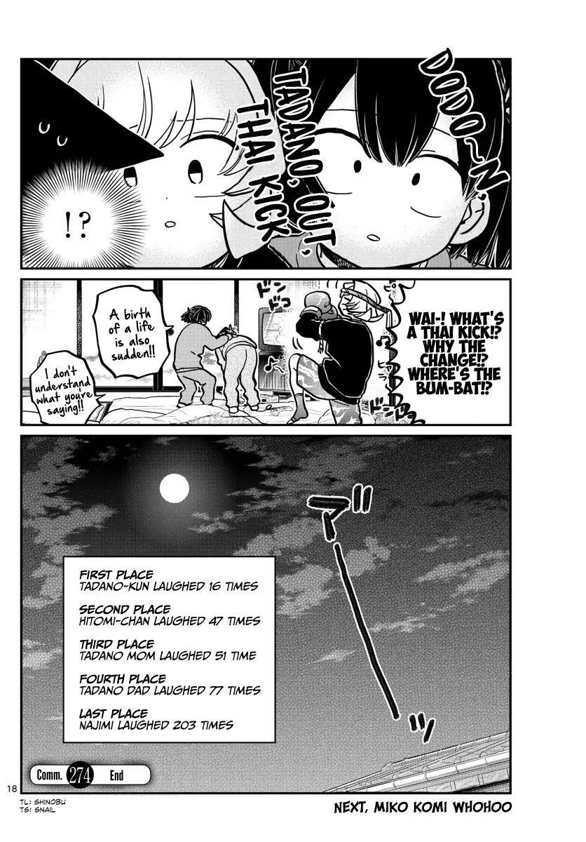 KOMI-SAN WA KOMYUSHOU DESU Chapter 274 - Page 18