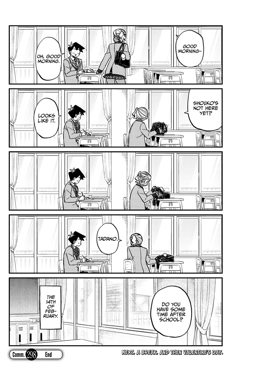 KOMI-SAN WA KOMYUSHOU DESU Chapter 298 - Page 18