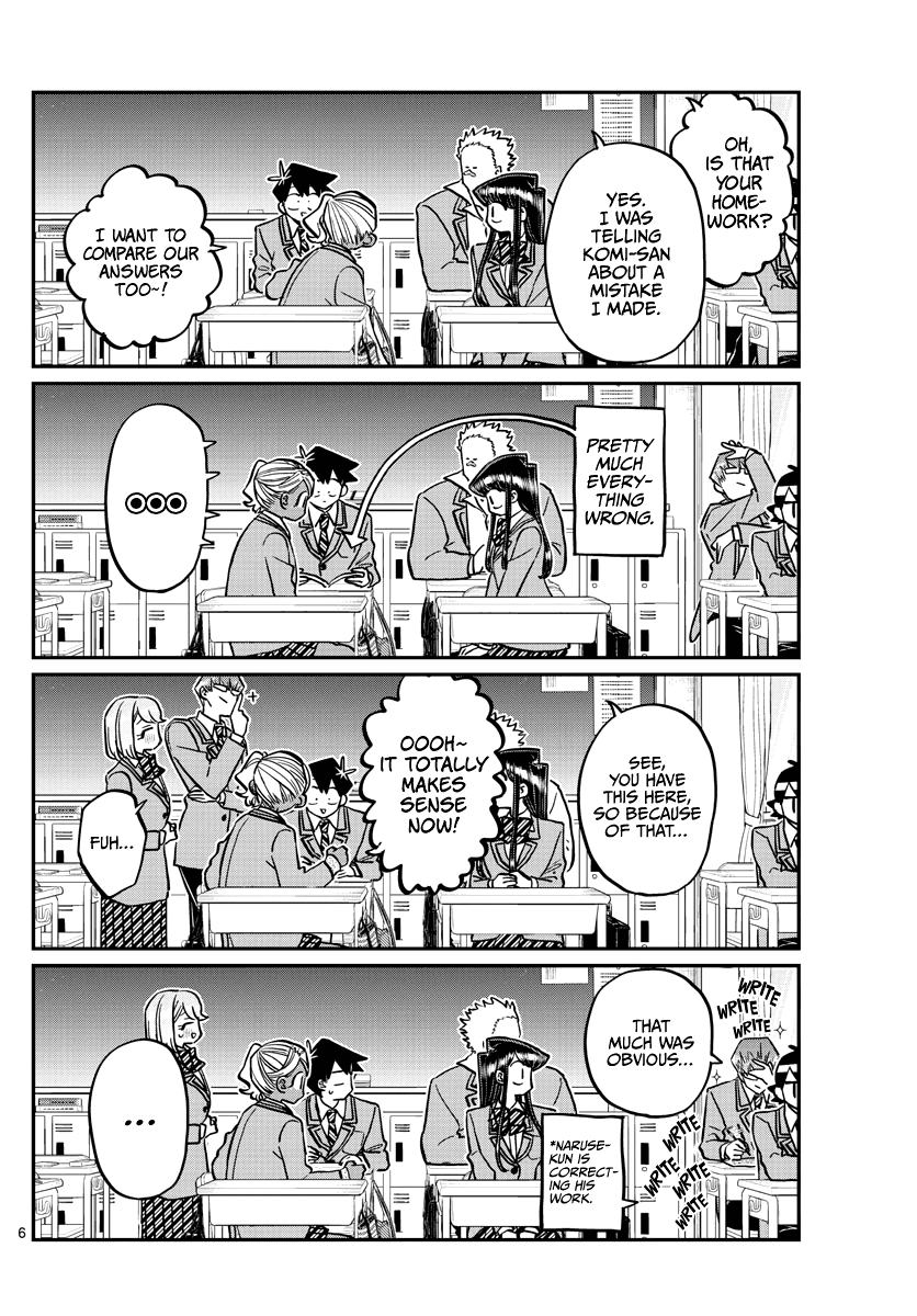 KOMI-SAN WA KOMYUSHOU DESU Chapter 298 - Page 6