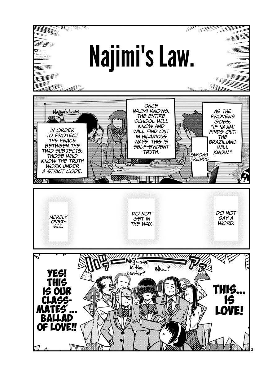 KOMI-SAN WA KOMYUSHOU DESU Chapter 306 - Page 3