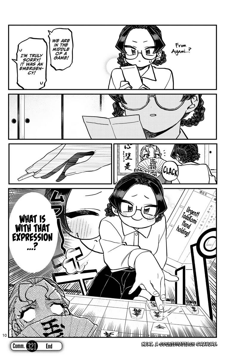 KOMI-SAN WA KOMYUSHOU DESU Chapter 321 - Page 10