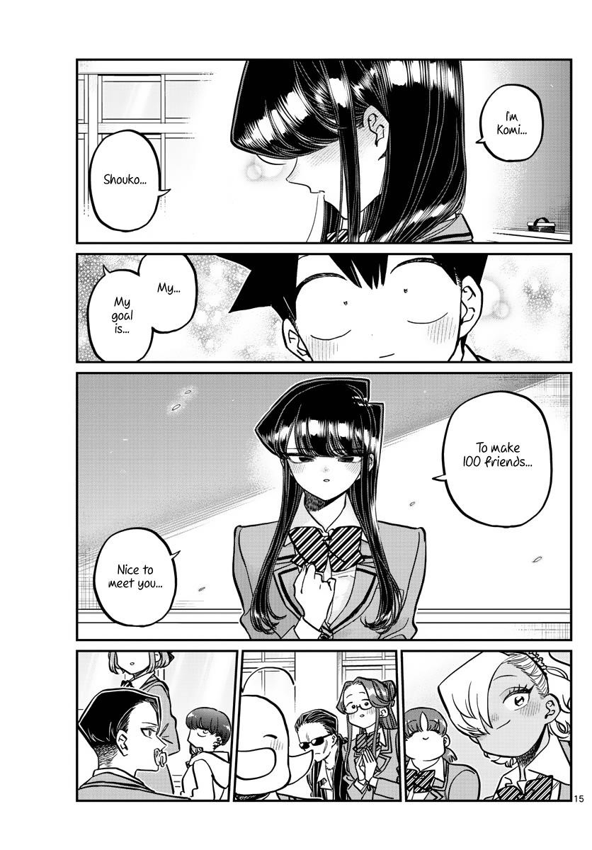 KOMI-SAN WA KOMYUSHOU DESU Chapter 325 - Page 15