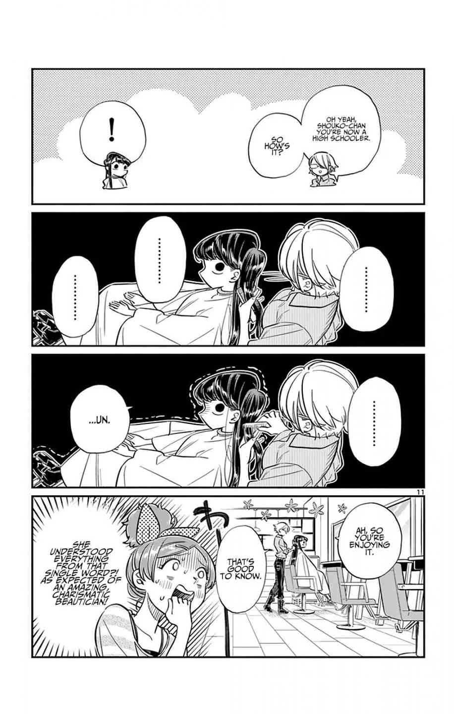 KOMI-SAN WA KOMYUSHOU DESU Chapter 34 - Page 11