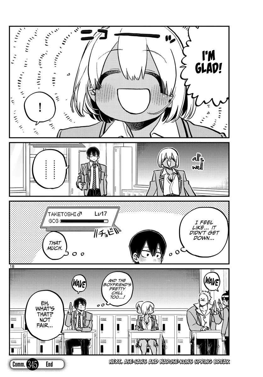 KOMI-SAN WA KOMYUSHOU DESU Chapter 345 - Page 18
