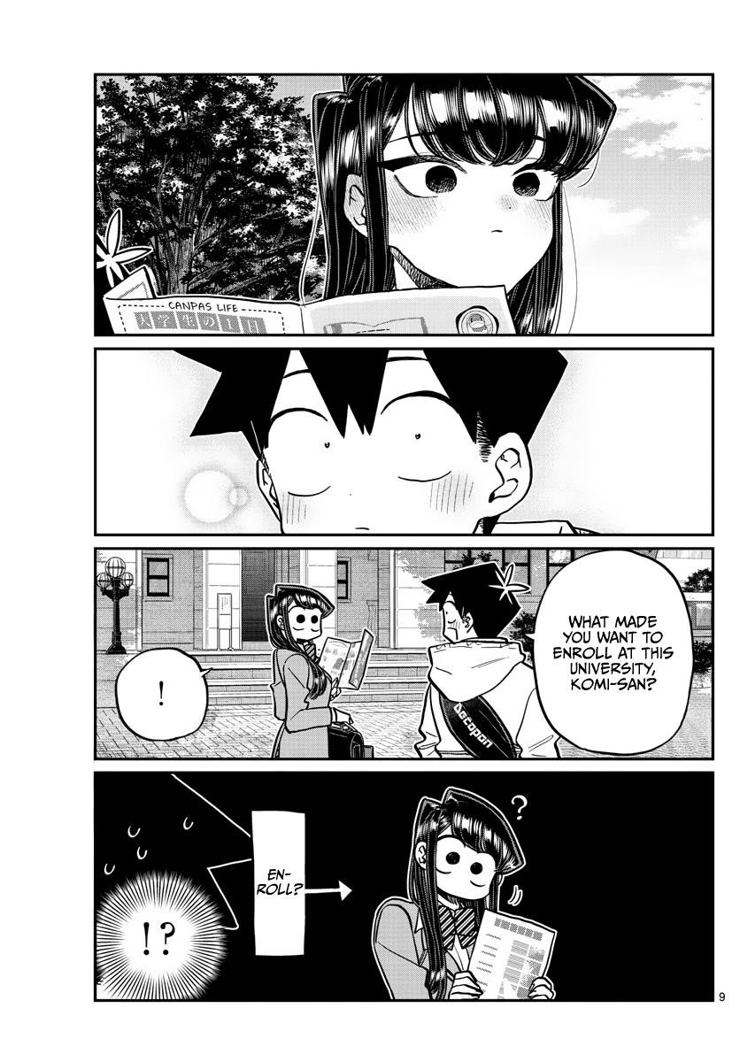 KOMI-SAN WA KOMYUSHOU DESU Chapter 348 - Page 9