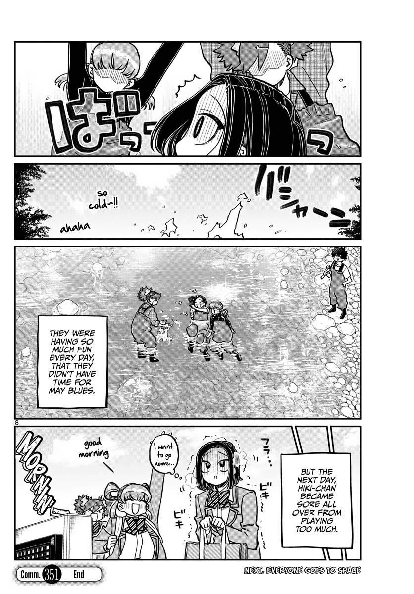 KOMI-SAN WA KOMYUSHOU DESU Chapter 351 - Page 8