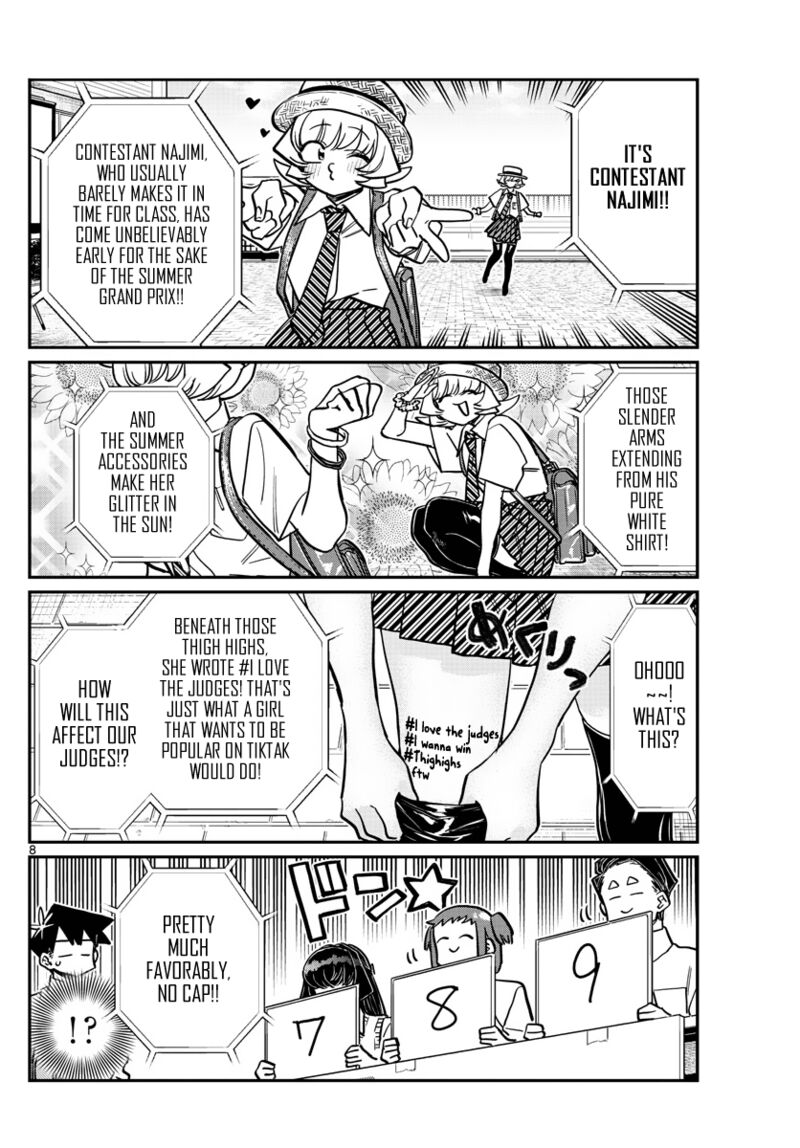 KOMI-SAN WA KOMYUSHOU DESU Chapter 366 - Page 8