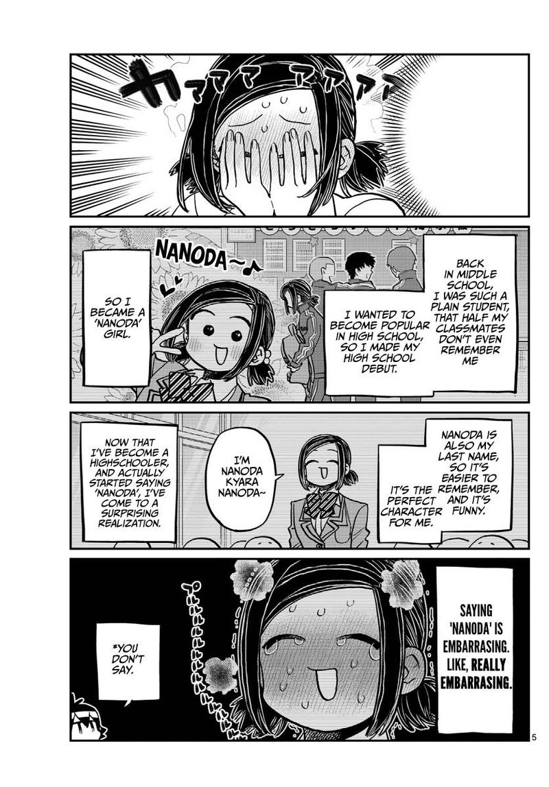 KOMI-SAN WA KOMYUSHOU DESU Chapter 369 - Page 5