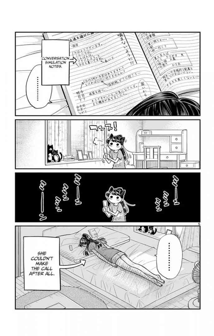 KOMI-SAN WA KOMYUSHOU DESU Chapter 37 - Page 5