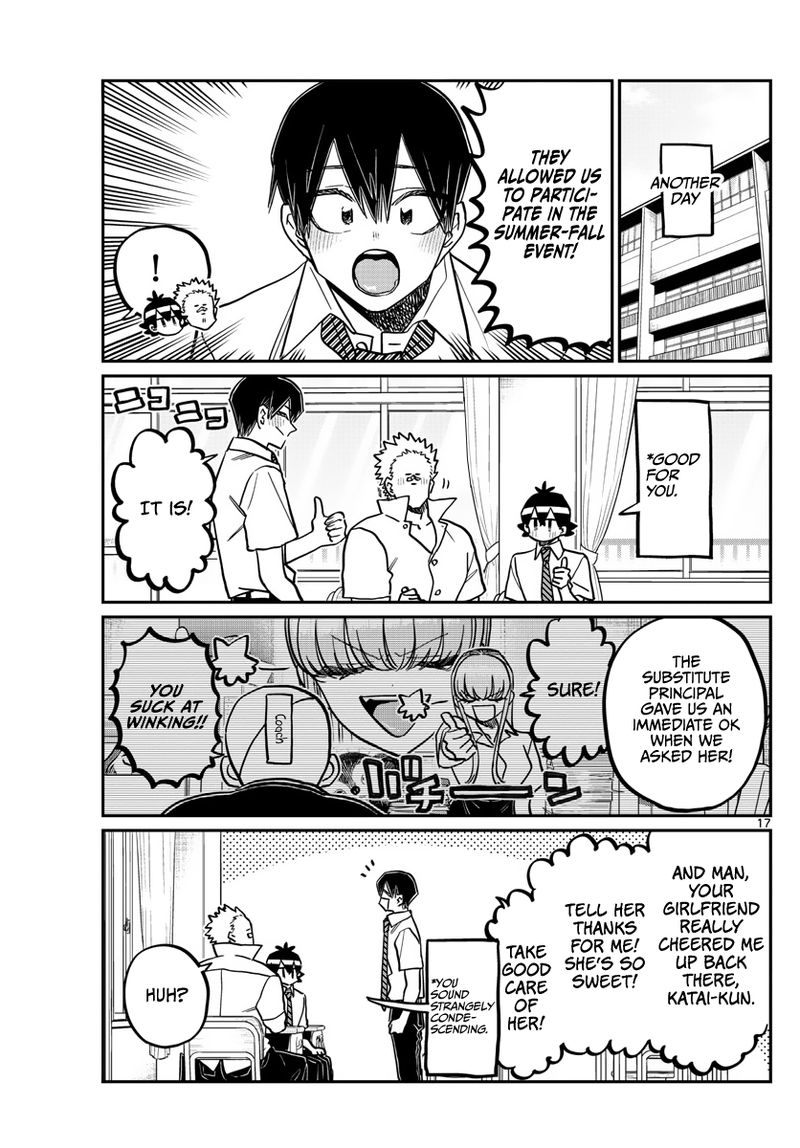 KOMI-SAN WA KOMYUSHOU DESU Chapter 370 - Page 17