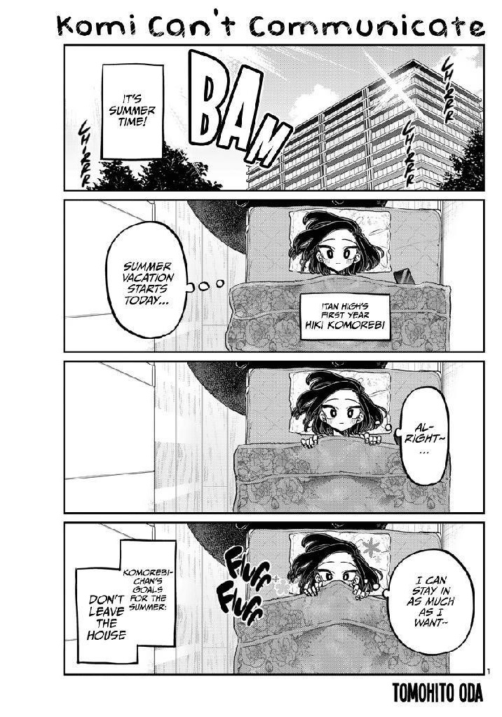 KOMI-SAN WA KOMYUSHOU DESU Chapter 379 - Page 1