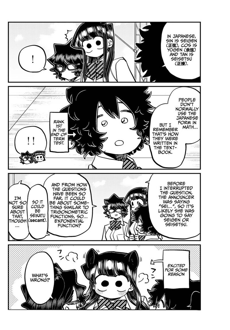 KOMI-SAN WA KOMYUSHOU DESU Chapter 387 - Page 14