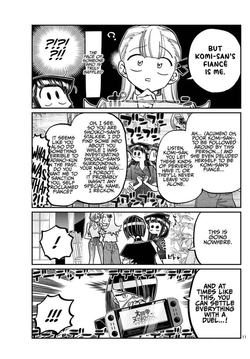 KOMI-SAN WA KOMYUSHOU DESU Chapter 392 - Page 11